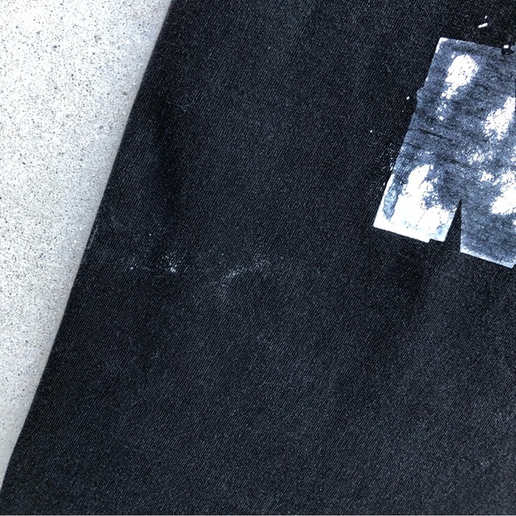 Vintage Style Raider Nation Skull Logo Black Pro Crux Tee - Size Large - Picture 4 of 7